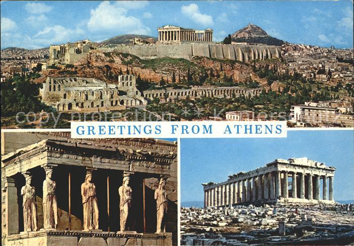 Athens Athen Akropolis Tempel Ruine Antike