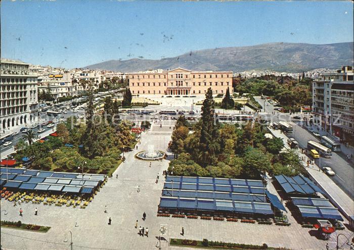 Athenes Athen Place de la Constitution Place Omonia