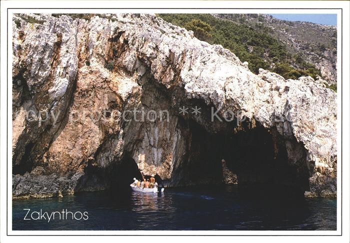 Zakynthos Zante Kap Keri Bootsfahrt Felsen