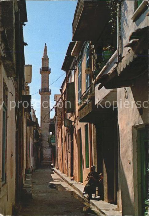 Rethymno Kreta Malerische Strasse