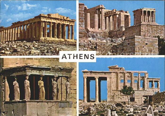 Athens Athen Akropolis Tempel Ruine Antike
