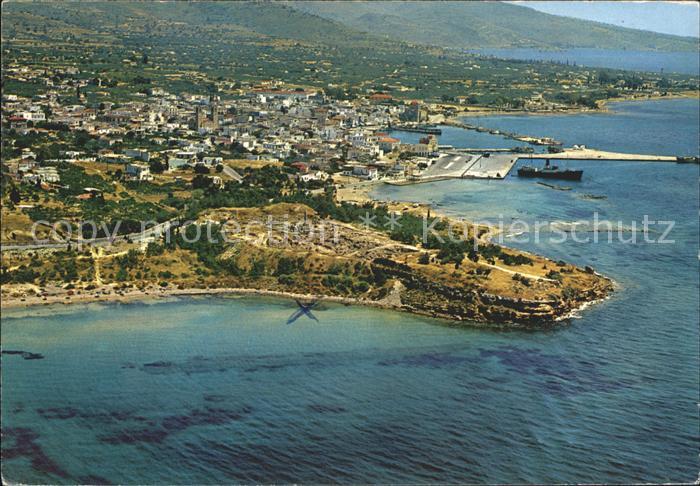Aegina Egina Fliegeraufnahme