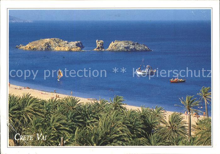 Vai Panorama Strand Palmen