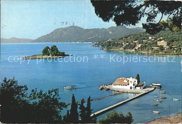 Corfu Korfu Pontikonissi Maeuseinsel