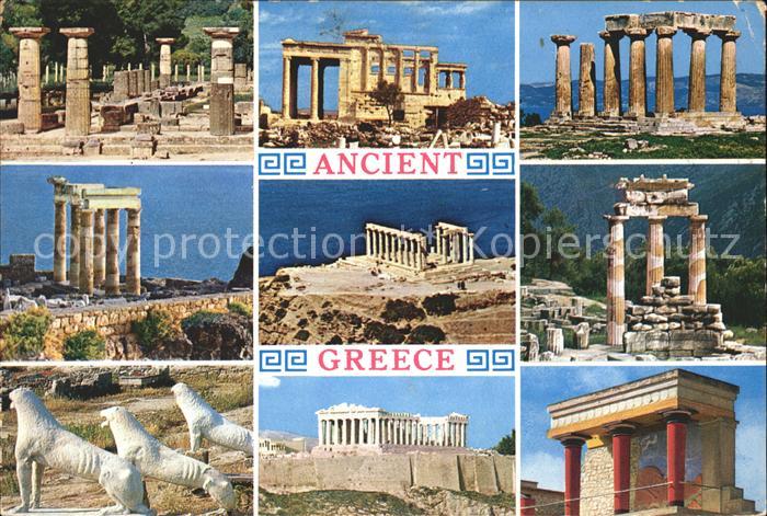 Griechenland Greece Ancient Greece Tempel Antike Skulptur