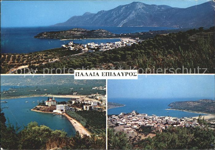 Epidauros Panorama Bucht