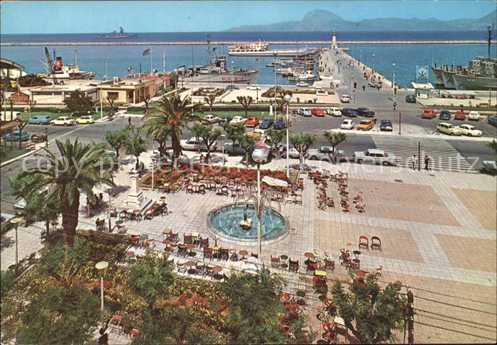 Patras Teilansicht Hafen