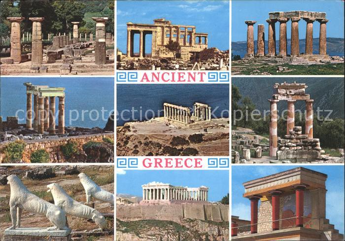 Griechenland Greece Ancient Greece Tempel Ruine Antike Skulptur