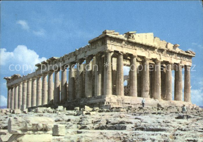 Athenes Athen Akropolis Parthenon Tempel Antike