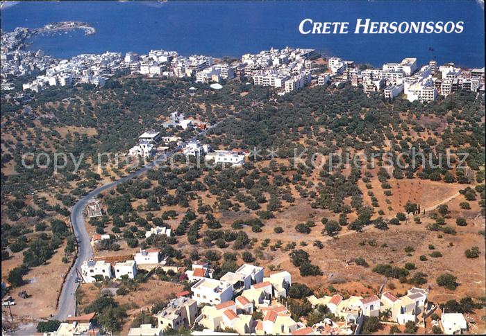 Kreta Crete Fliegeraufnahme Xersonissos