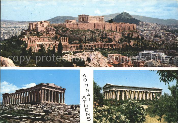 Athens Athen Kunstdenkmaeler Alten
