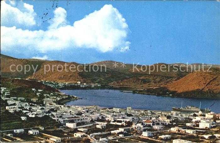 Patmos Sporaden Dodekanes Ansicht Skala