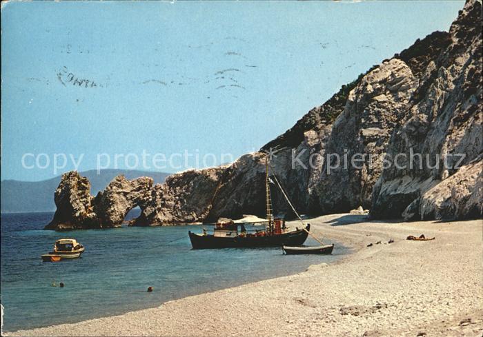 Skiathos Strand Lalaria Boote