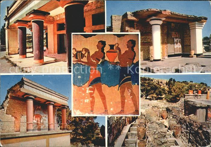 Knossos Cnosse Kreta Ruine