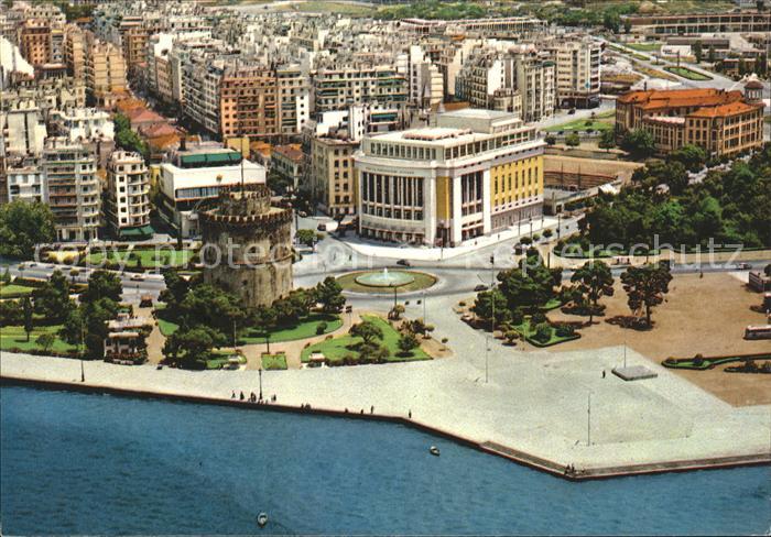 Thessaloniki Blick Stadt