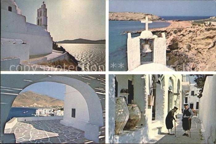 Kykladen Cyclades Kapelle Teilansichten