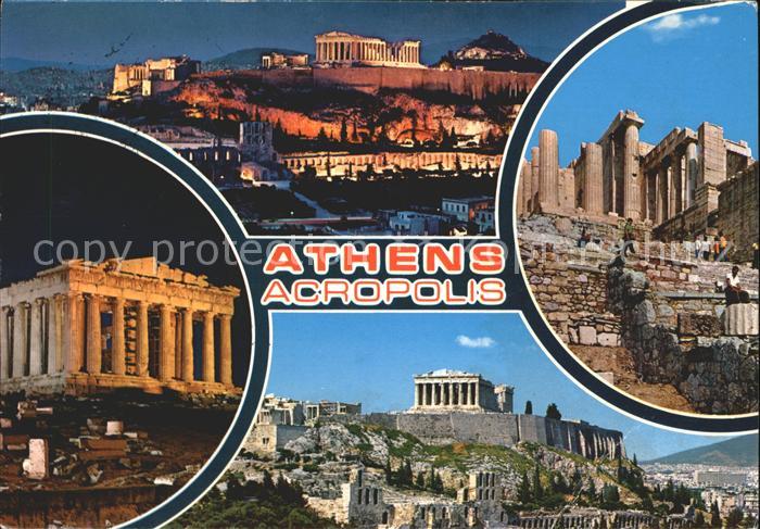 Athens Athen Acropolis