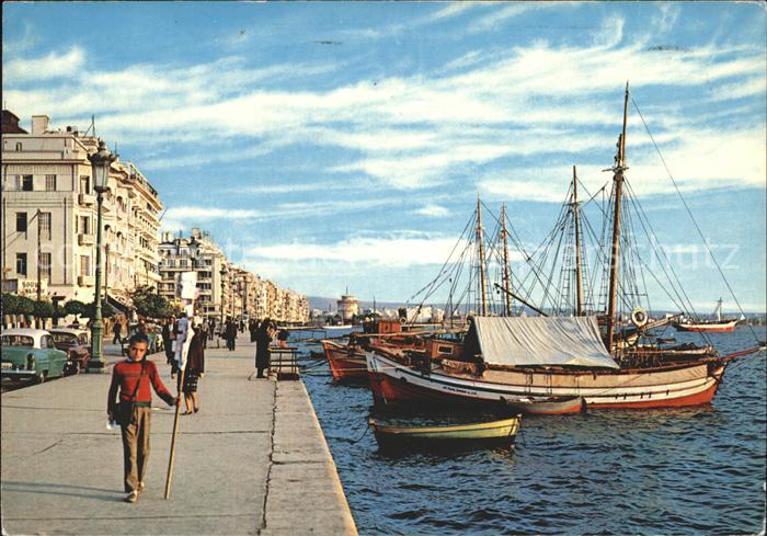 Thessaloniki Quai Segelboote