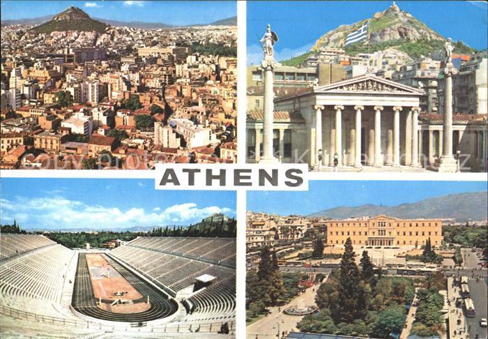 Athen Griechenland Teilansichten