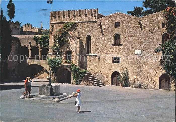 Rhodos Rhodes aegaeis Ritterbaptisterium