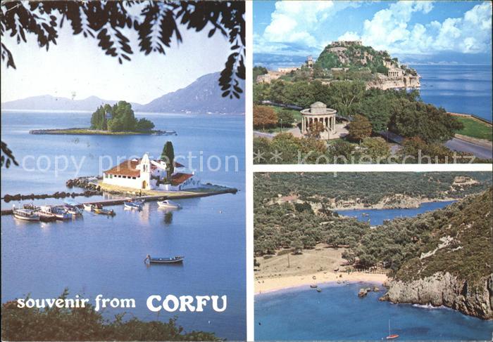 Corfu Korfu Teilansichten