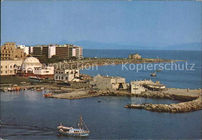 Rhodos Rhodes aegaeis Badestrand von Aquarium