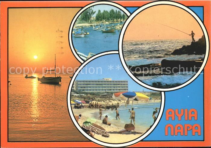 Ayia Napa Agia Napa Strand Segelboot