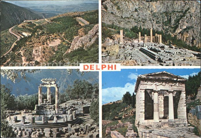 Delfi Delphi Ruine