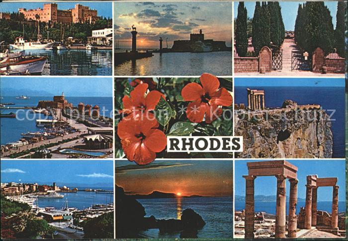 Rhodos Rhodes aegaeis Knossos Ansicht minoischen Palastes Bezirkes von Osten