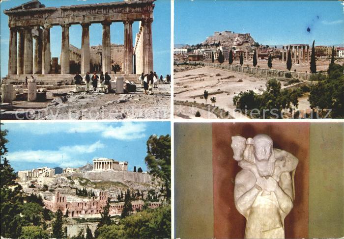 Athen Griechenland Akropolis Kalbtraeger