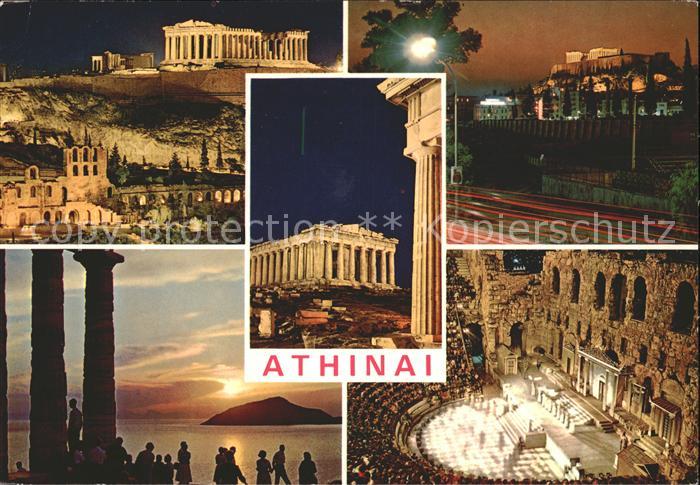 Athen Griechenland Akropolis Ruine