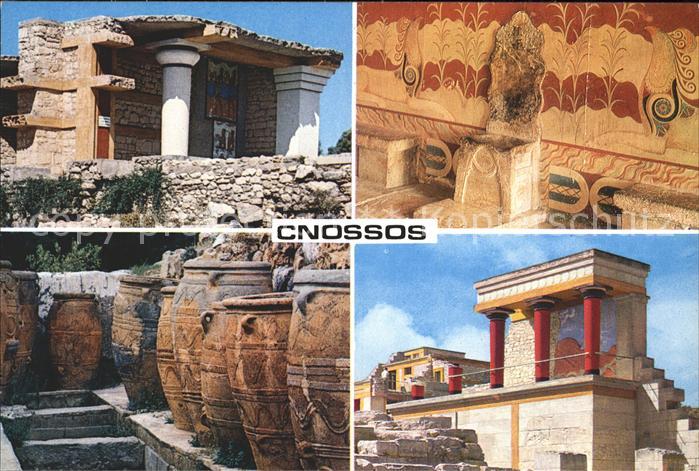 Cnosse Knossos Kreta Ruine