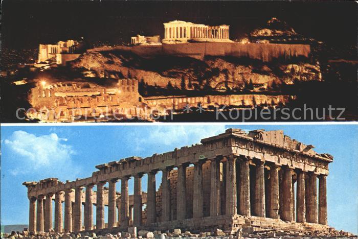 Athen Griechenland Akropolis Parthenon