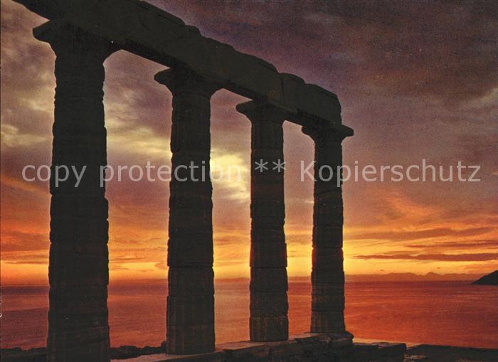 Athen Griechenland Poseidontempel