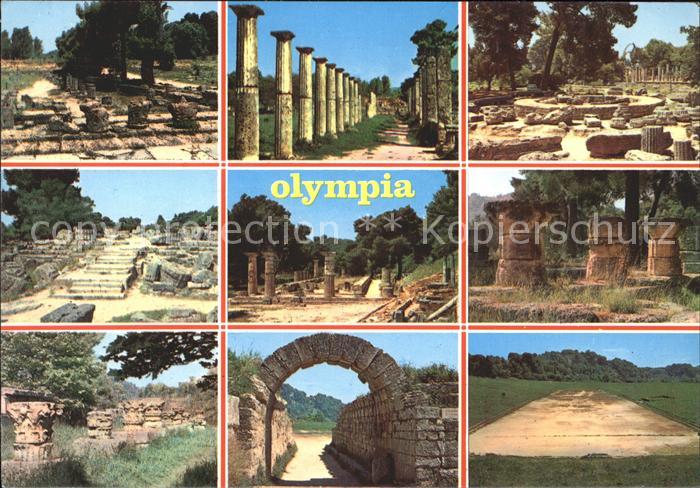 Olympia Griechenland Ruine