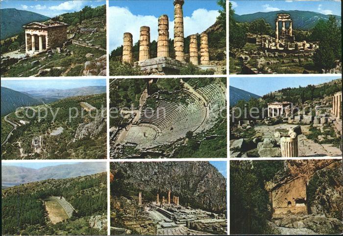 Delphi Delfi Ruine