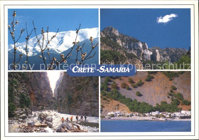 Kreta Crete Samaria