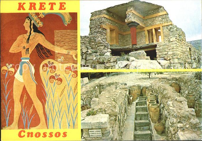 Cnosse Knossos Kreta Ruine