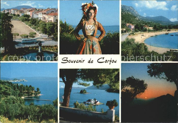 Corfou Teilansichten Nationaltracht