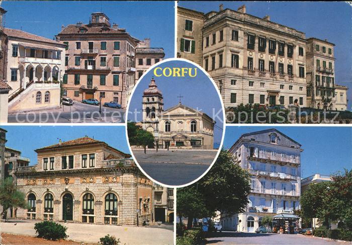 Corfu Korfu Teilansichten