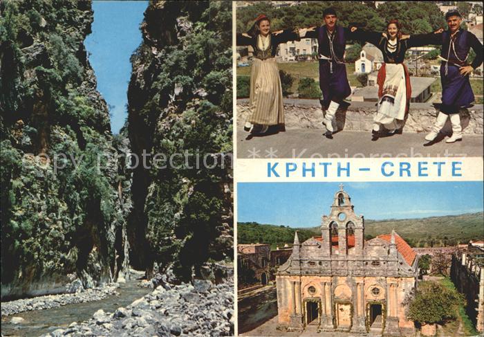 Kreta Crete Kirche Nationaltracht tanzen