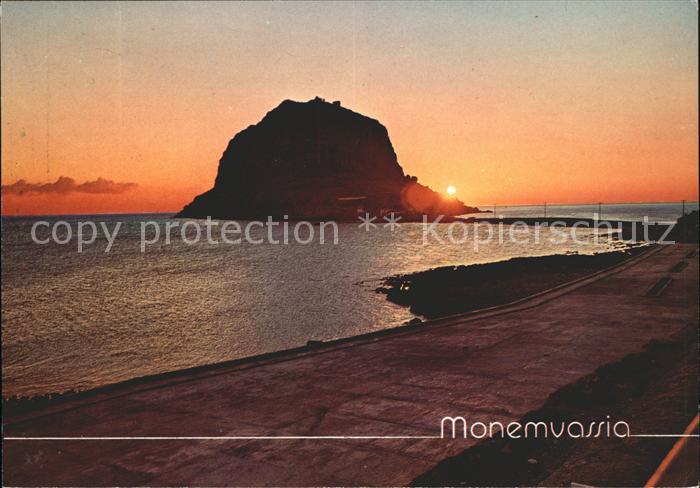 Monemvassia Sonnenuntergang