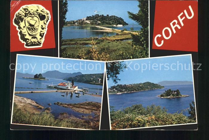 Corfu Korfu Teilansichten