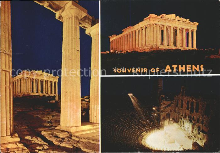 Athen Griechenland Ruine Akropolis