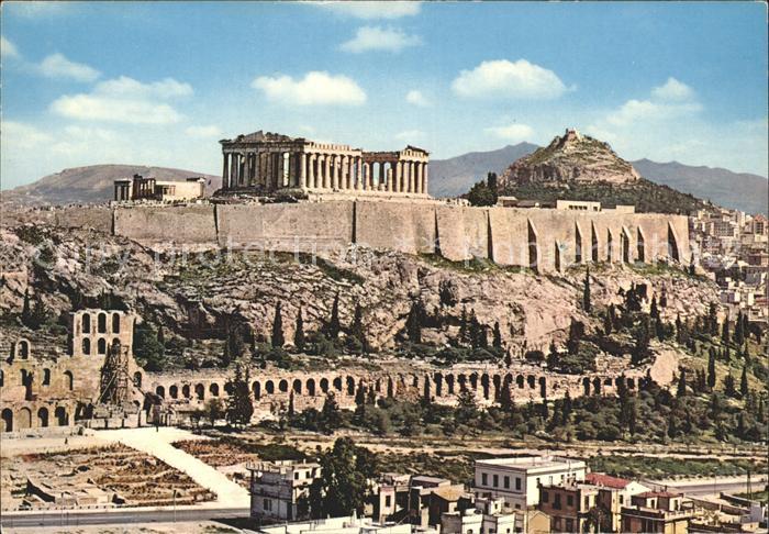 Athen Griechenland Akropolis Philopappos