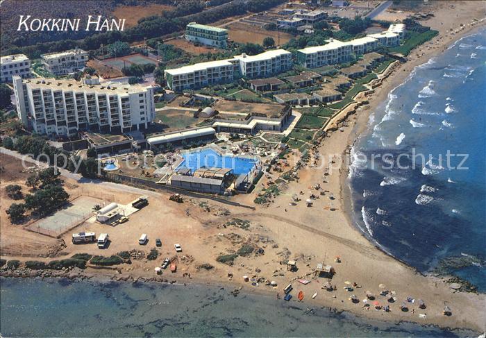 Kreta Crete Fliegeraufnahme Kokkini Hani