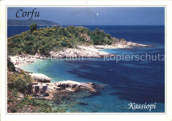 Corfu Korfu Kassiopi Strand Bucht