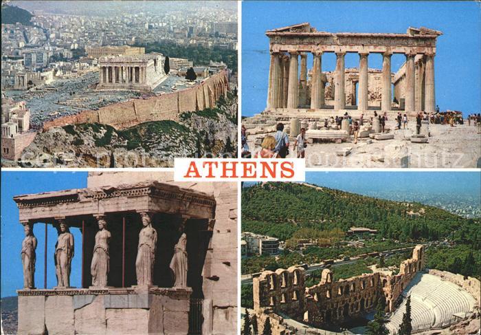 Athen Griechenland Akropolis Ruine