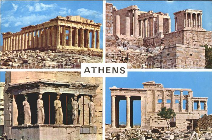 Athen Griechenland Akropolis Ruine