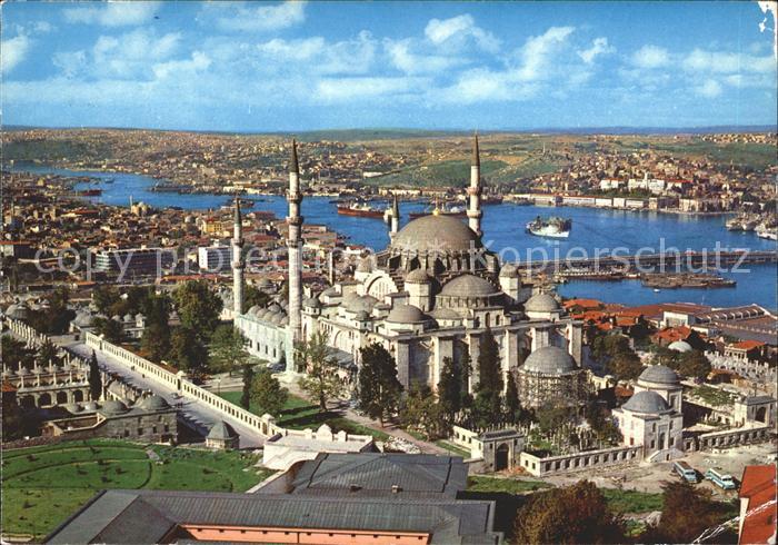 Istanbul Constantinopel Saheserleri Mosque Soliman Magnificent Golden Horn
